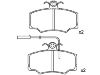 剎車(chē)片 Brake Pad Set:180945